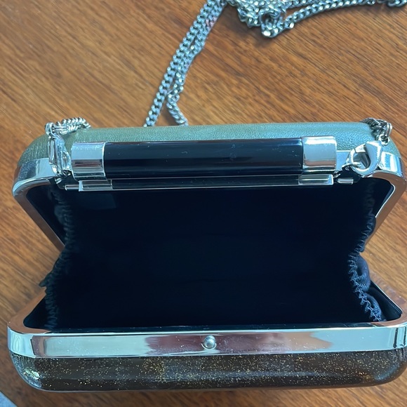 NWT Diane Vonfurstenberg green clutch 5.5 x 4 x 2 Von Furstenberg - Picture 10 of 11